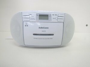 AUDIOCOMM　コンパクトCDラジカセ　RCD-550Z　中古