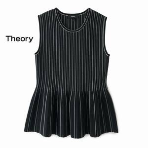 美品★セオリーtheory2.5万★Ssize/7-9号★　ニットC001