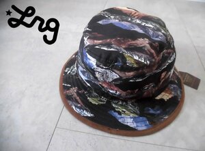 新品 LRG エルアールジー Bucket HAT総柄 バケットハット/リバーシブル ハット/帽子/メンズ/レゲエ