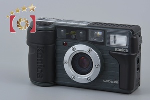 【中古】Konica コニカ 現場監督 WIDE 28 コンパクトフィルムカメラ