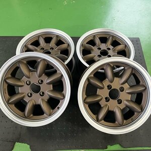 4本価格!! 15x7.0J+20 PCD 100 4H 15インチ 7j pcd 100 4穴 CB 73.1 新品ホイール マットサンドブロンズ WR110-BR 送料無料