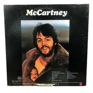 LP ポール・マッカートニー mccartney EPS-80231 レコード JP ジャケット 音楽 アートアンドビーツ