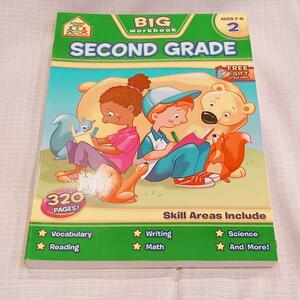 7-8歳　英語ワークブック　BIGworkbook SECONDGRADE