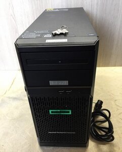 ●HP ProLiant ML30 Gen9/E3-1240V6 cpu@3.70GHz/メモリ16GB/HDDマウントあり 1TB×2　中古サーバー　カギ付き【D0717W6-左５下】