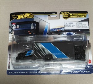 Hot Wheels ホットウィール Sauber-Mercedes フリート フライヤー ザウバー メルセデス　HRV41