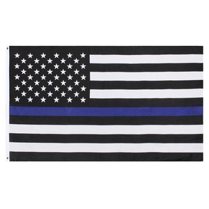 Rothco フラッグ Thin Blue Line U.S. Flag 星条旗 ブルーラインフラッグ 1516 ロスコ