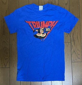 TRIUMPH /　US ’83　Tシャツ（メンズSサイズ）訳アリ品