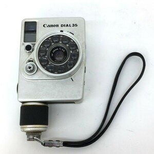 □【同梱不可】【60】ジャンク品 キヤノン canon DIAL35 フィルムカメラ 35mmレンズシャッター式ハーフサイズカメラ