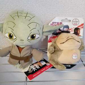 STAR WARS トーキングぬいぐるみ ジャバ・ザ・ハット＆ヨーダぬいぐるみの2体セット②　0604-うま-Ya21