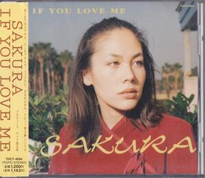 SAKURA / IF YOU LOVE ME /中古CD!!64289//