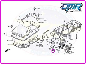 【新品】 T字 ジョイント (ソレノイド エアフィルター) NSR250R MC18（88）