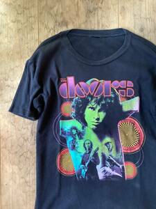 00年代オールド★THEdoors ドアーズ フォトプリント バンドTシャツ ロックTシャツ 音物 古着 ジムモリソン ヴィンテージ ビンテージ