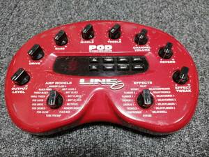 Line6 POD 初代　ライン6　アンプシュミレーター　動作品　本体のみ　キズあり　中古現状品　レターパック発送