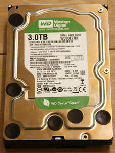 【HDD 3TB 3.5inch 動作確認済】 WDC WD30EZRX-00MMMB0 3000.5 GB (38)