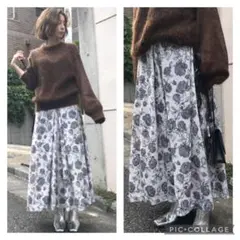 Ameri CHARLOTTE FLARE SKIRT秋冬物 税込18,260円