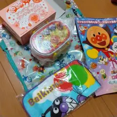 アンパンマン ナップザック 弁当箱 パズル ハンカチ