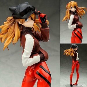 【未開封】EVA GLOBAL限定復刻　式波・アスカ・ラングレー ジャージVer. 『エヴァンゲリヲン 新劇場版：Q』1/7 PVC製塗装済完成品 // ALTER