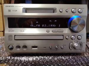 訳あり超特価処分　ONKYOシステムコンポ　FR-N7SX　CD/MD/USB/FM/AM　現状品（CD.MD再生不可）その他確認済　 