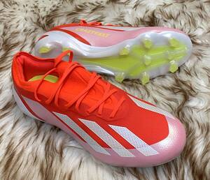 《激レア即決/トップモデル/大人規格》adidas X Crazyfast Elite FG24.0cm軽量《ソーラーレッド》