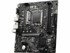 未使用に近い MSI PRO H610M-G DDR4 マザーボード Intel H610 LGA 1700 MicroATX メモリ最大64G対応 保証あり　