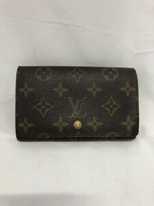 LOUIS VUITTON ルイヴィトン モノグラム 二つ折り財布 Y1033-4