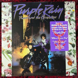 ★未開封新品 カラーポスター付★ Prince And The Revolution / Purple Rain [USA盤 プリンス / パープル・レイン]