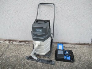 Ω 新DC 0845◆動作品 ペンギンワックス【 Wet Vac F-30Li 】Allway コードレス ウェットバキューム (充電器・バッテリー×2) ※引取限定※