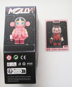 MEGA SPACE MOLLY 100% シリーズ3　「GARY BASEMAN」ゲイリー・ベースマン ◆ ポップマート POPMART　猫