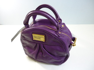 【KCM】marcjacobs-6★未使用品★【MARC BY MARC JACOBS】レディース　２WAYハンドバッグ　CLASSIC Q DARCI　PANSY PURPLE