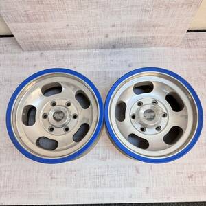 新品 未使用 American Racing アメリカンレーシング ディッシュホイール 15 x 7J 6穴 2本セット SHSH0298-16u