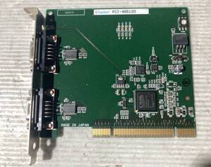 動作未確認 interface PCI-466120調歩同期 通信ボード ジャンク948