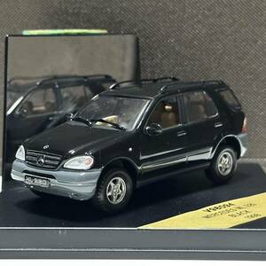 1/43 ビテス メルセデス ベンツ ML 320 ケース付 VITESSE skid Mercedes benz M mクラス 1998 ミニカー ブラック