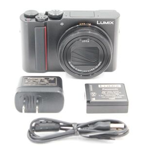 ★美品★ PANASONIC パナソニック LUMIX DC-TX2D ブラック