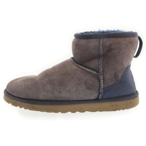 UGG アグ CLASSIC MINI クラシックミニ ムートンブーツ ショートブーツ ブラウン US8/25cm F19012K