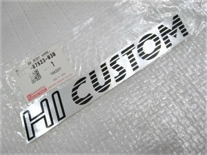 ★希少 ダイハツ ハイカスタム　HI CUSTOM ハイゼットピック HIJET DAIHATSU 新品　デカール 1点 旧車23