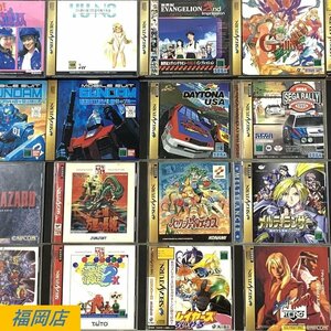 【まとめ売り/40点】SEGA セガ セガサターン ソフト ガンダム / 将棋まつり / バイオハザード等 説明書付き＊動作未確認品【福岡】