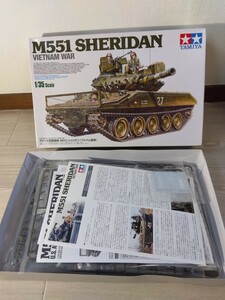 【AW065】【未組立】 TAMIYA タミヤ 1/35 アメリカ空挺戦車 M551 シェリダン ベトナム戦争 No.35365 