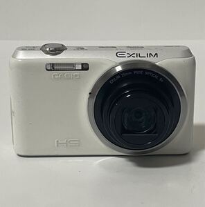 【稼働品】CASIO EXILIM EX-ZR20 ホワイト カシオ エクシリム コンパクトデジタルカメラ コンデジ デジカメ　1円〜