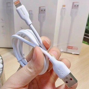 1 充電ケーブル1m 新品 長い USB急速充電通信 6A電源対応 早く充電 データ通信転送対応 スマホ充電コード 高速充電 