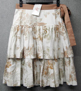 Vivienne Westwood Layered Flower Pleats Skirt 2 Brand New ヴィヴィアンウエストウッド 二段 レイヤード スカート 花柄 未使用 展示品 2