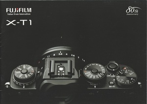 Fujifilm フジ X-T1 の カタログ 2014.1(未使用美品)