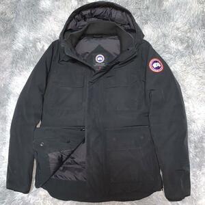 美品 CANADAGOOSE カナダグース MAITLAND PARKA メイトランドパーカー ダウンジャケット 秋冬 極暖 黒 ブラック M相当 メンズ