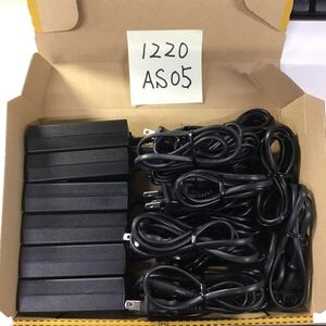 （1220AS05）送料無料/中古/TOSHIBA 東芝 トウシバ/PA5178U-ACA/19V/3.42A/純正 ACアダプタ 6個セット