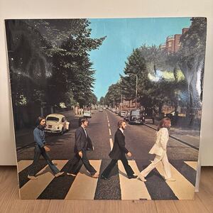 デンマーク盤　スレあり　初回マト2,1 majesty無し beatles / abbey road ビートルズ　アビーロード　LPレコード PCS7088