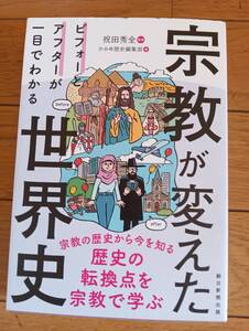 「宗教が変えた世界史」祝田秀全：監修/朝日新聞出版