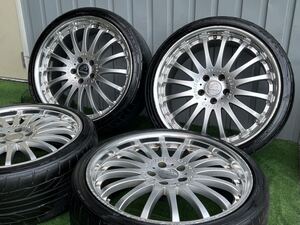 カールソン CR1/16RS 21インチホイール/タイヤ 245/35R21 96Y (21x9J +30) レクサスLS460 LS600 LS500 LC500 アルファードヴェルファイア