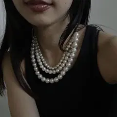 3WAY PEARL NECKLACE