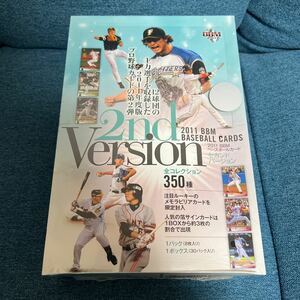 プロ野球 2011 BBM 2nd Version 未開封品