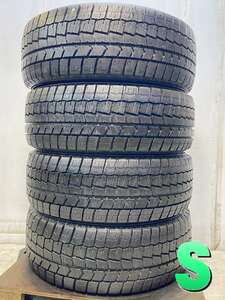 中古タイヤ スタッドレスタイヤ 4本セット 205/55R16 ダンロップ ウィンターマックス WM02