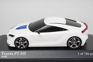 ミニチャンプス PMA 1/43 TOYOTA トヨタ FT-HS ホワイト 400166720